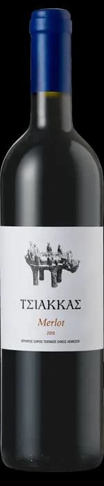 Merlot Tsiakkas Winery bottle image